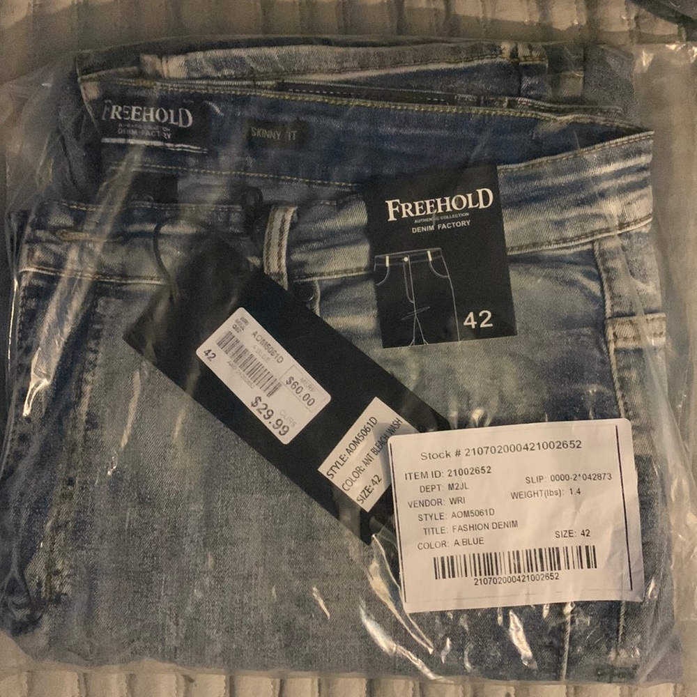 freehold jeans, size: 42
